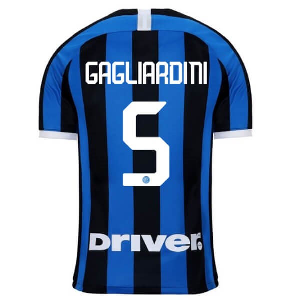 Replicas Camiseta Inter NO.5 Gagliardini 1ª 2019/20 Azul